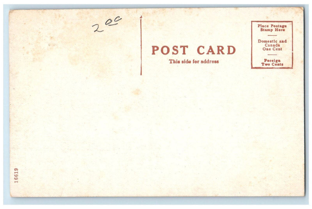 c1910 Auditorium Electric Park at Moonlight Fort Smith Arkansas AR Postcard