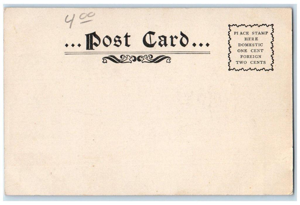c1905 City Hospital College Physicians Surgeons Baltimore MD Antique Postcard