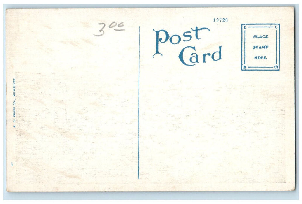 c1920's Transfer Tracks St. Louis Southwestern Railroad Pine Bluff AR Postcard