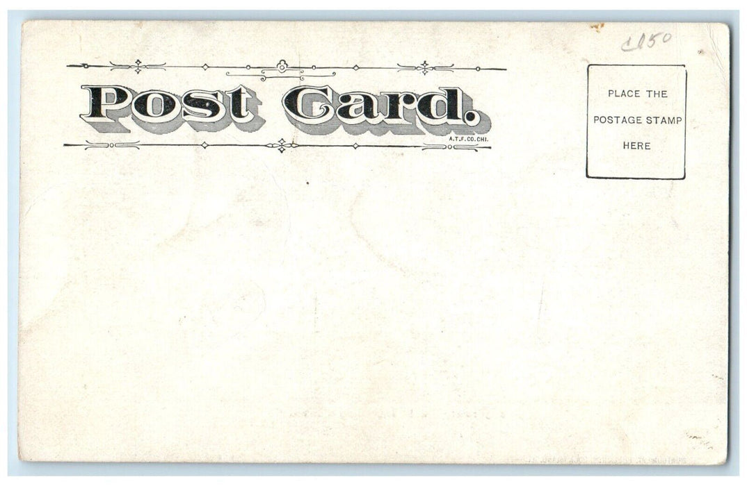 c1905 Fejervary Park Davenport Iowa IA M. Montgomery Antique Postcard