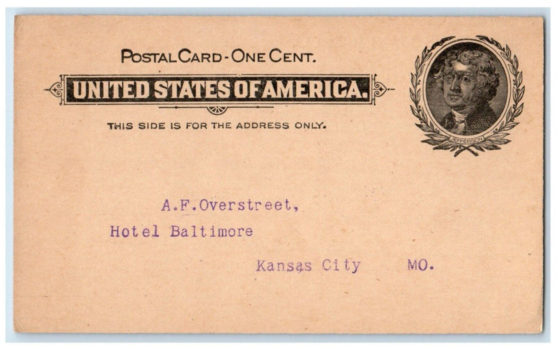c1880's Charles Mayer & Co Importers Jobbers of Toys Indianapolis IN Postal Card
