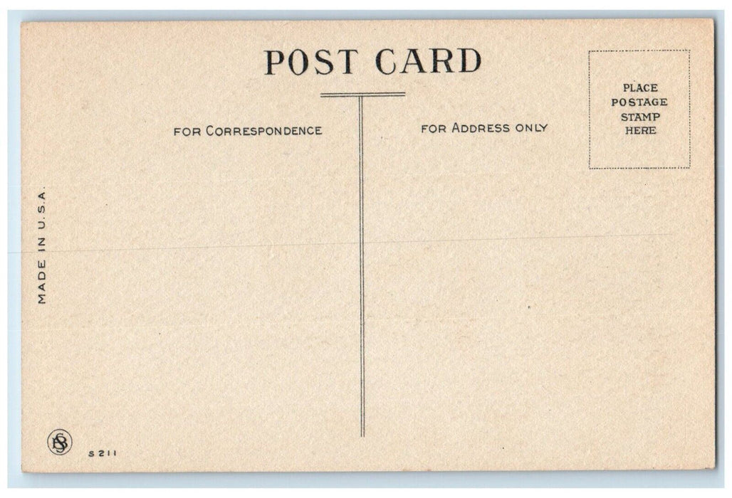 c1910's Congratulations Angel Toast Stork The New Baby Unposted Antique Postcard