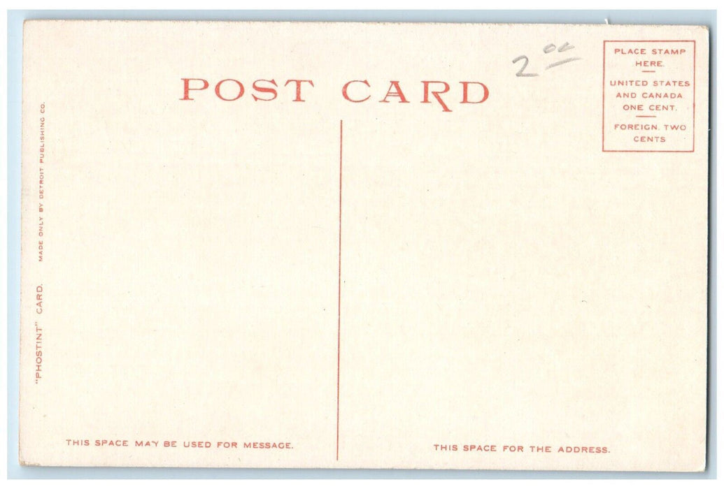 1910 College Gate University Minnesota Minneapolis Minnesota MN Vintage Postcard