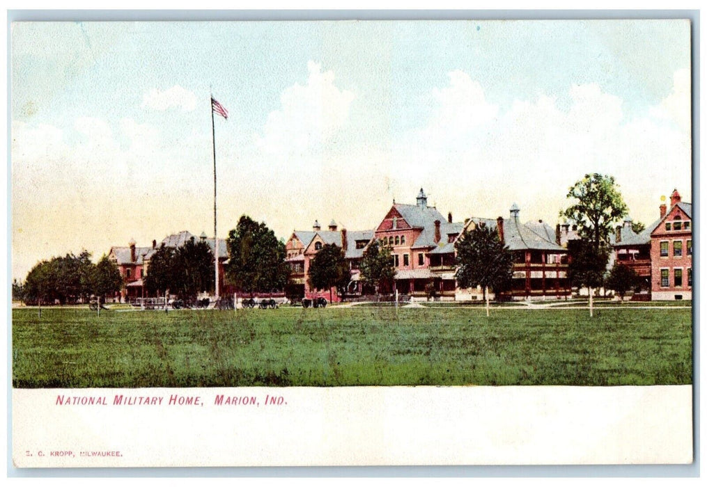 c1905 National Military Home Marion Indiana IN Unposted Antique Postcard