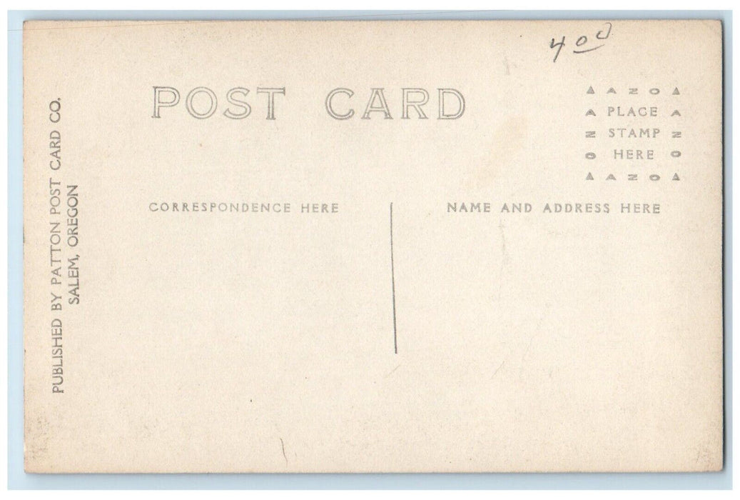 c1910's Statue Of Sacajaue City Park Portland Oregon OR RPPC Photo Postcard