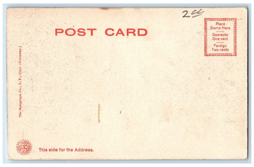 c1905 Lake Matter City Park Marion Indiana IN Antique Unposted Postcard