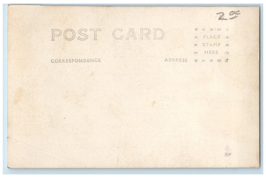 c1930's Front View Of Oregon State Capitol Building Salem OR RPPC Photo Postcard