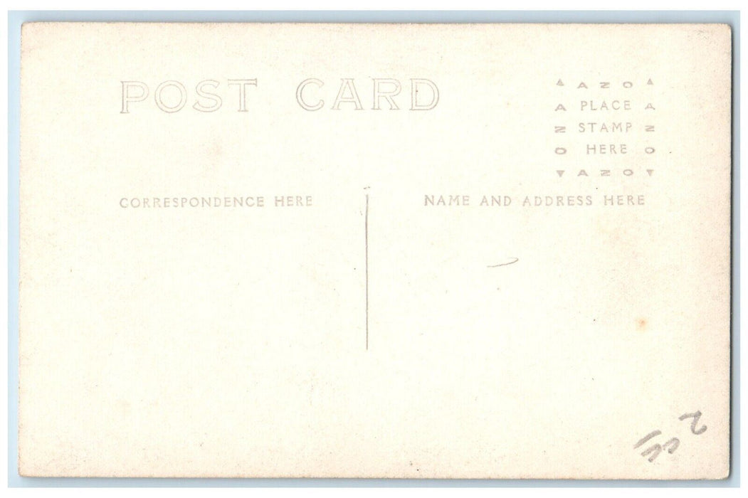 c1910's Bridal Veil Falls Waterfalls Lilliwaup Washington WA RPPC Photo Postcard