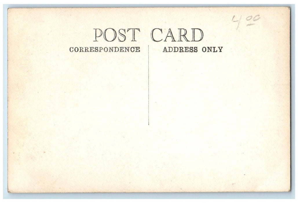 Aerial View of US Government Canal Seattle Washington WA RPPC Photo Postcard