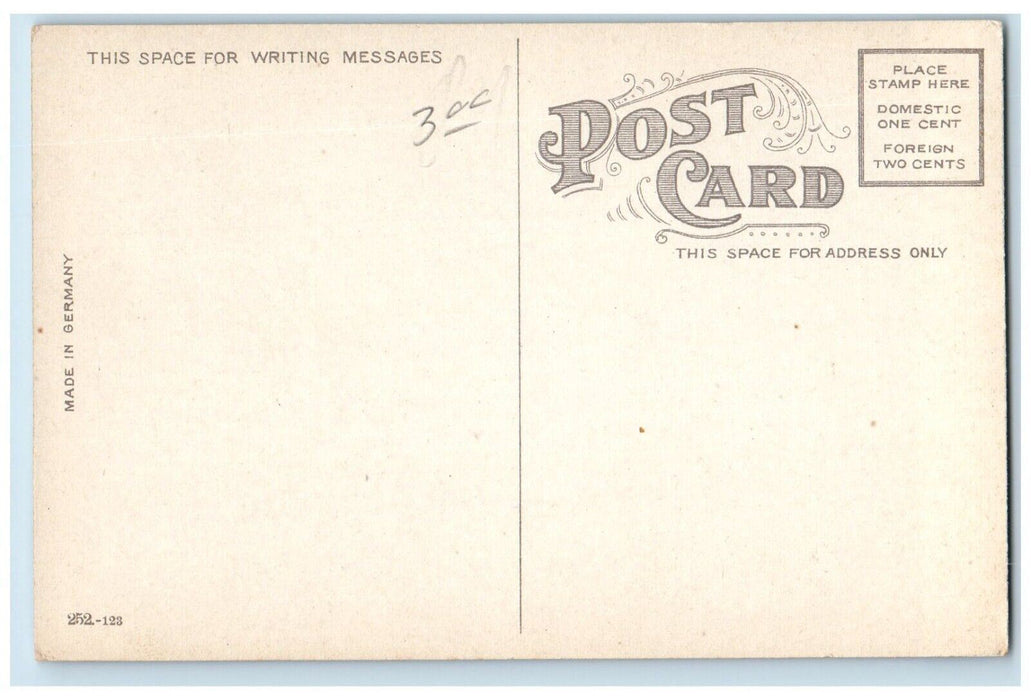 c1910 Administration Building Logansport Indiana IN Unposted Antique Postcard