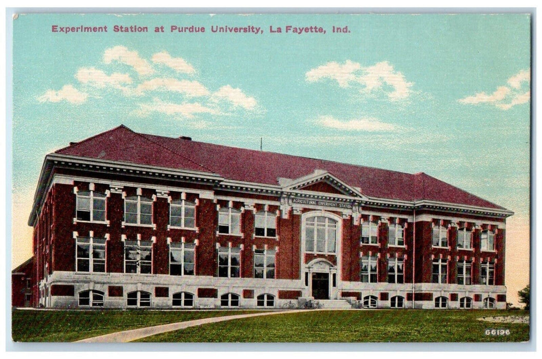 c1910 Experiment Station at Purdue University La Fayette Indiana IN Postcard