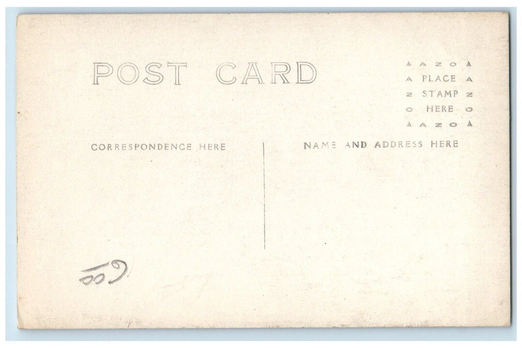 c1910's Mt. Tacoma Skyline View Shaw Tacoma Washington WA RPPC Photo Postcard