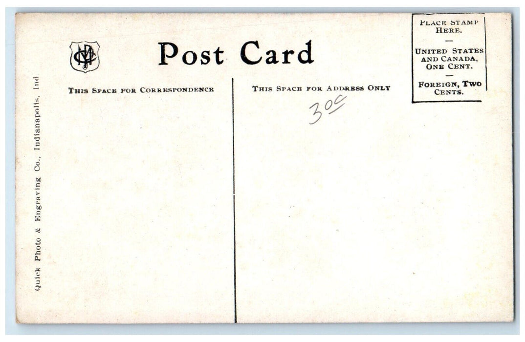 c1910 Interior State Fair Grounds Coliseum Indianapolis Indiana Antique Postcard