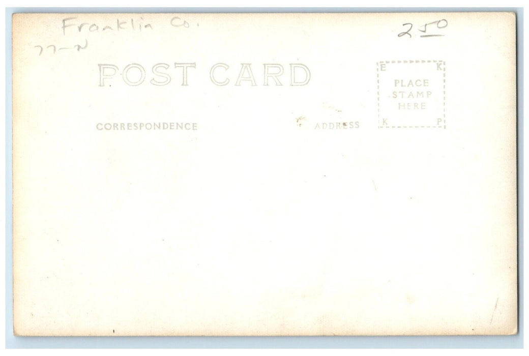 c1915 View Of Cottages At Motel Paul Smiths McColloms NY RPPC Photo Postcard