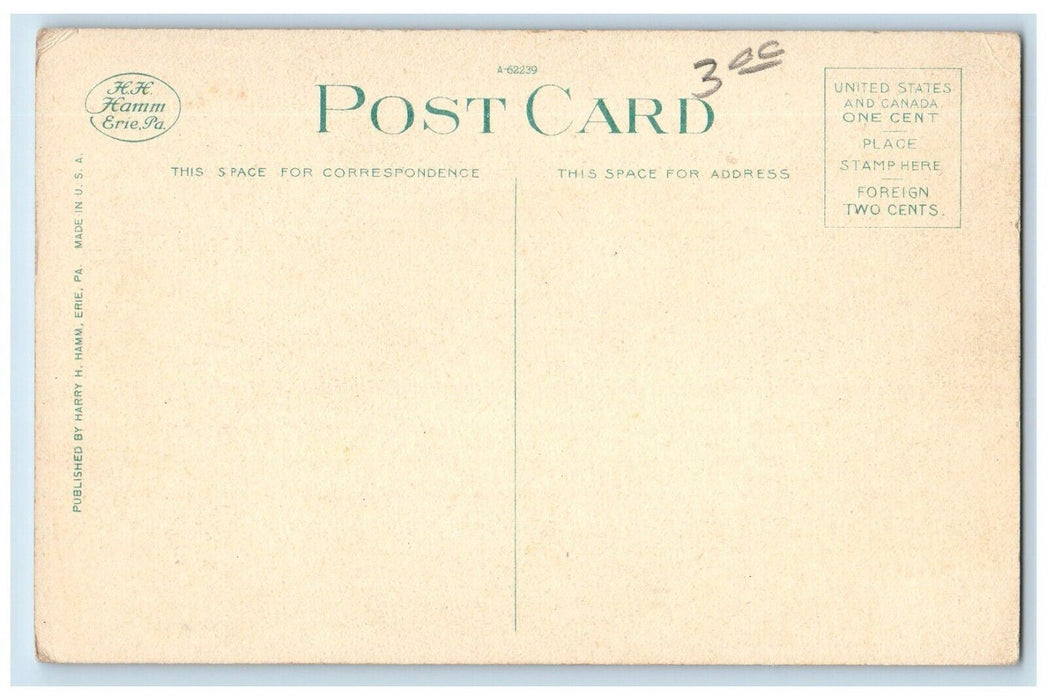 c1930's First Baptist Church Marion Indiana IN Unposted Vintage Postcard