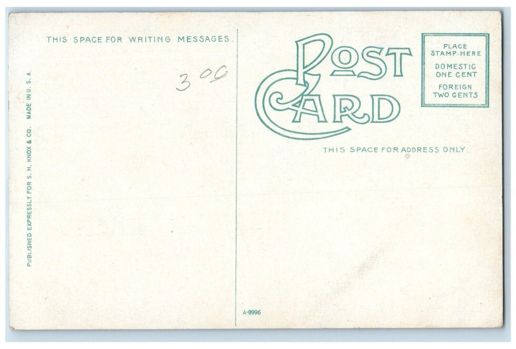 c1910 Marion Normal College Marion Indiana IN Unposted Antique Postcard