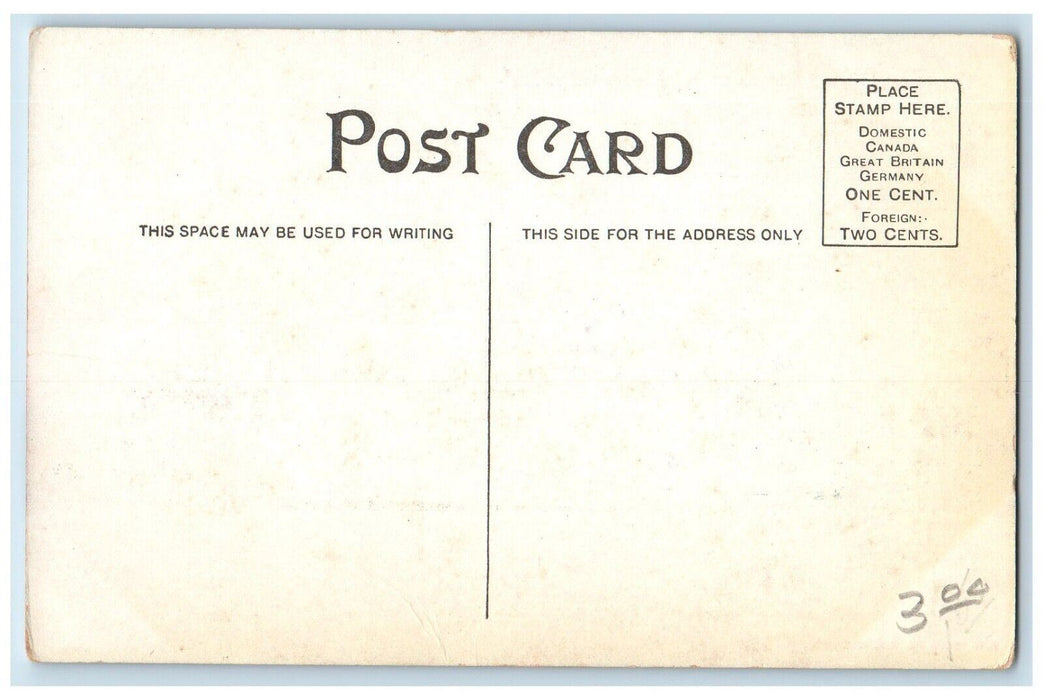 c1910 Steamer United States at Michigan City Indiana IN Antique Postcard