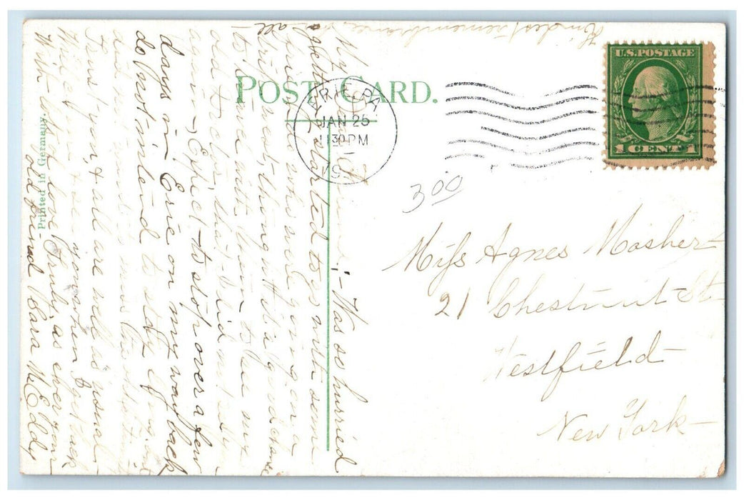 c1910 Western State Normal School Kalamazoo Michigan MI Antique Postcard