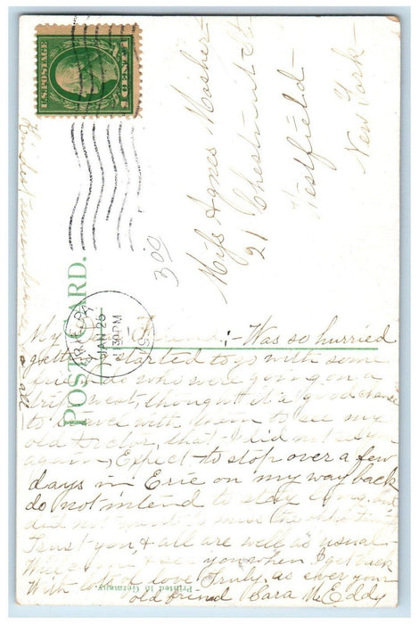 c1910 Western State Normal School Kalamazoo Michigan MI Antique Postcard