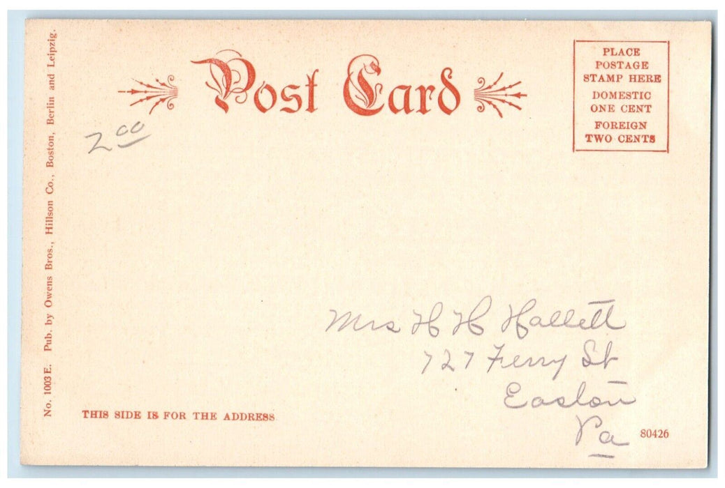 c1905 Western Michigan Normal School Kalamazoo Michigan MI Posted Postcard