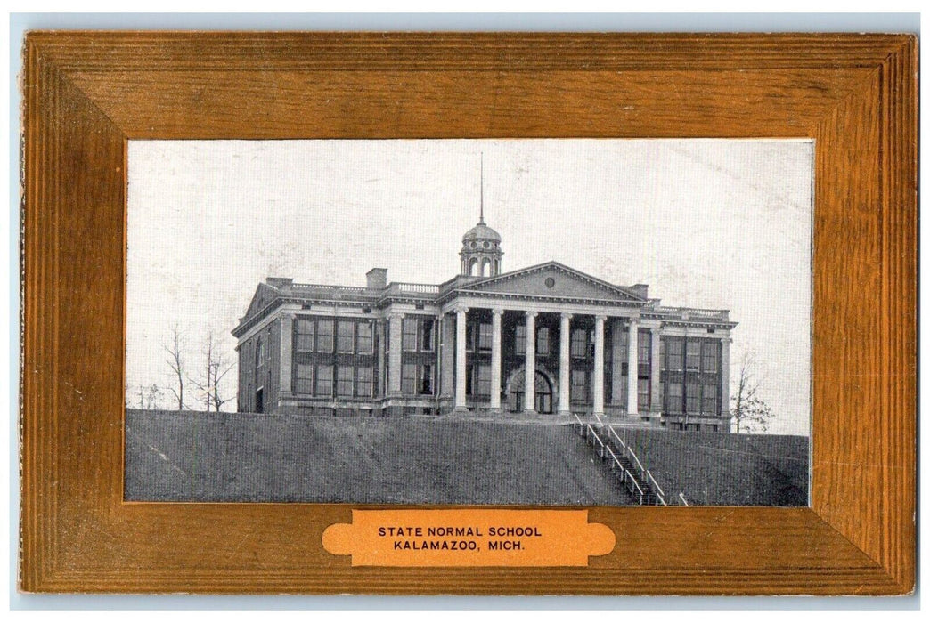 c1940's State Normal School Kalamazoo Michigan MI Antique Posted Postcard