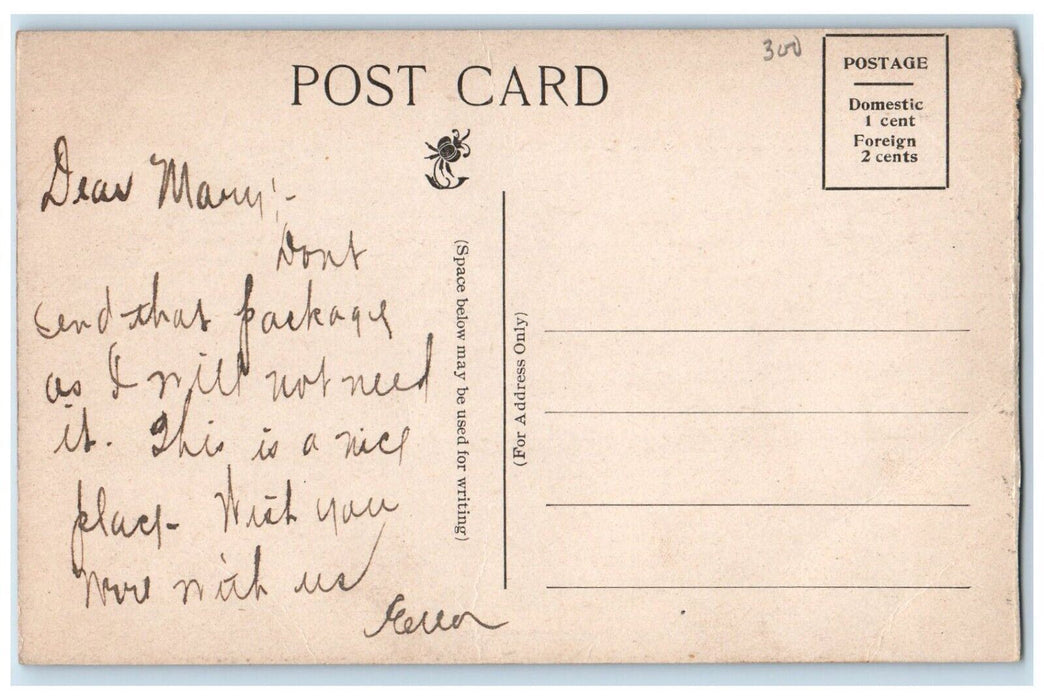 c1940's State Normal School Kalamazoo Michigan MI Antique Posted Postcard