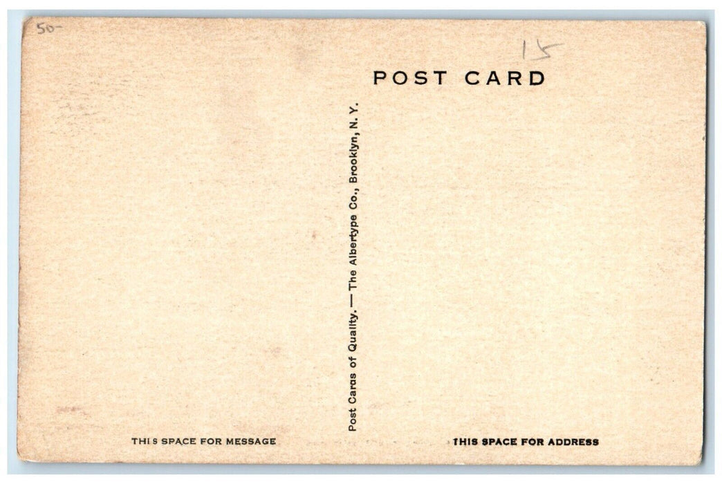 c1930's Main Building Iowa State Hospital Mt. Pleasant Iowa IA Vintage Postcard
