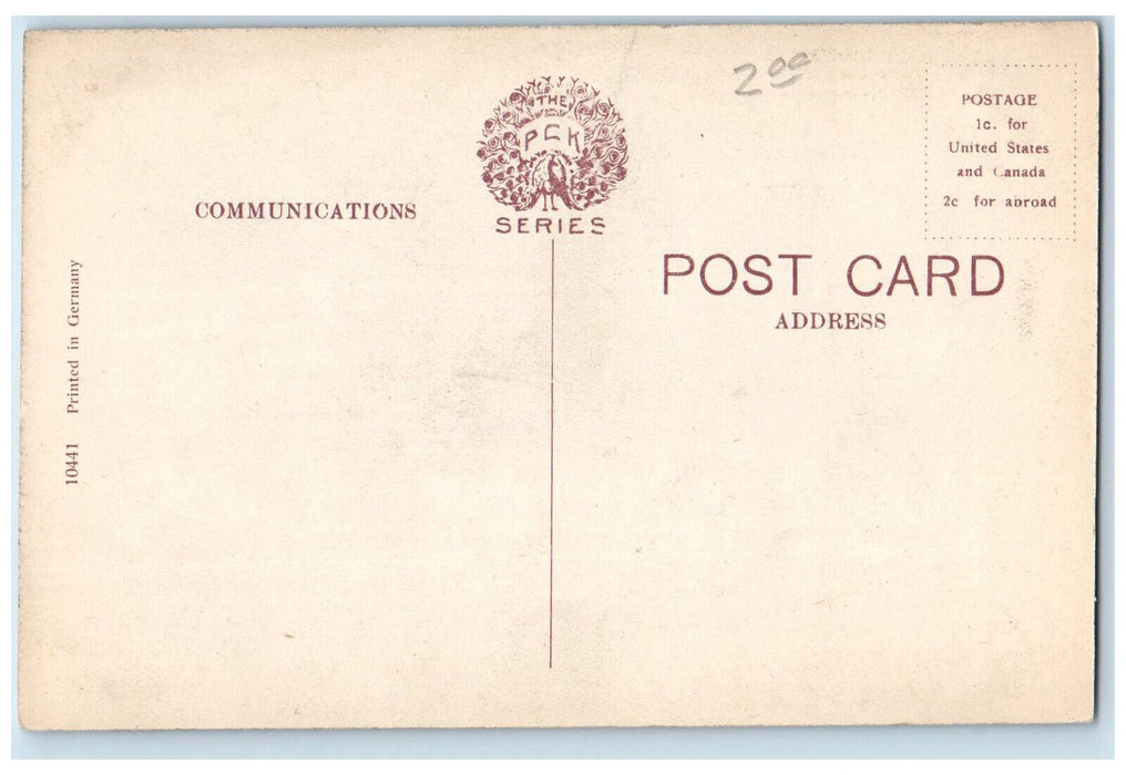 Presbyterian Church Horse Carriages Scene Galesburg Illinois IL Antique Postcard