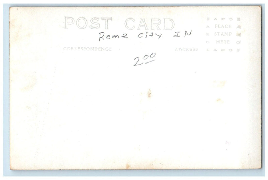 c1930s Limberlost Cabin View Rome City Elster Indiana IN RPPC Photo Postcard