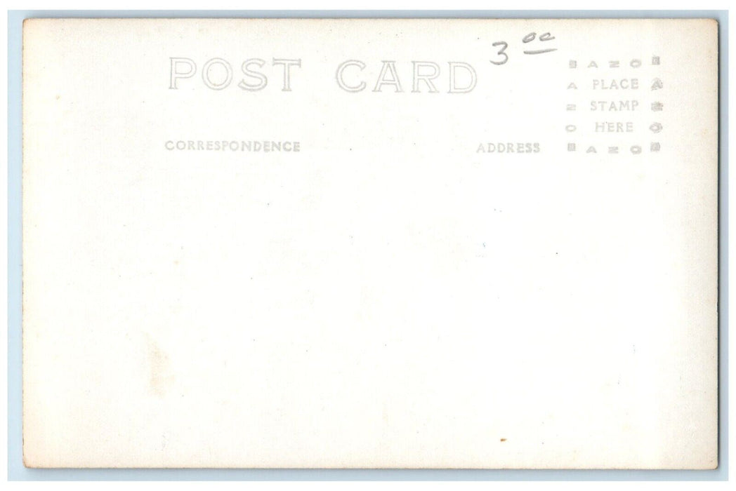 c1930s Sylvan Lake Elm Tree View Rome City Elster Indiana IN RPPC Photo Postcard