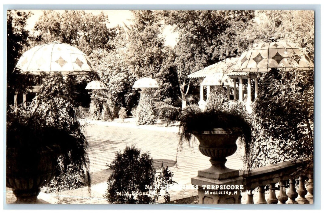 c1940's Tereza De La Tepcicore Monterey Mexico RPPC Photo Unposted Postcard