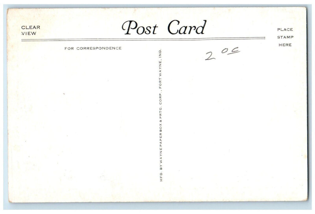 c1940 View Centennial Park Tulip Festival Children Holland Michigan MI Postcard