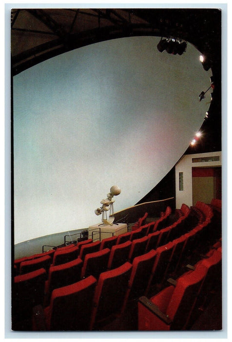 c1940 William B. Hopkins Planetarium Science Museum Roanoke Virginia VA Postcard