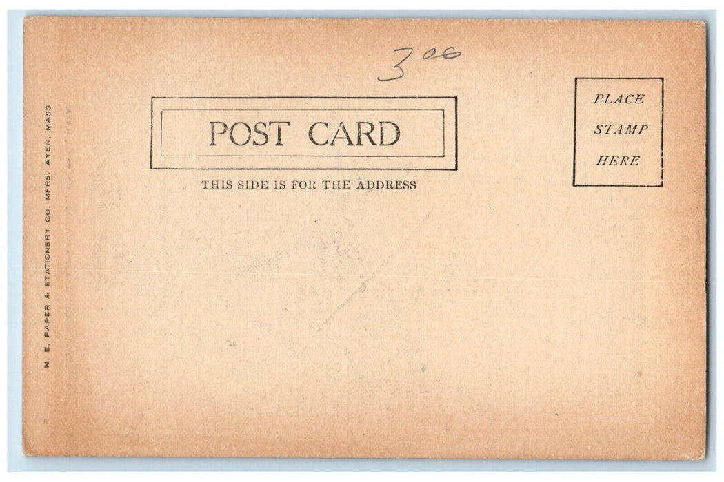 c1905 Appleton Street Grammar School Holyoke Massachusetts MA Vintage Postcard