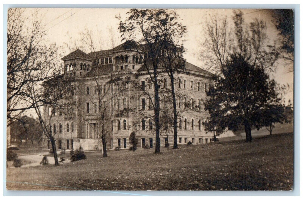 c1910 University Smith College Applied Science Syracuse NY RPPC Photo Postcard
