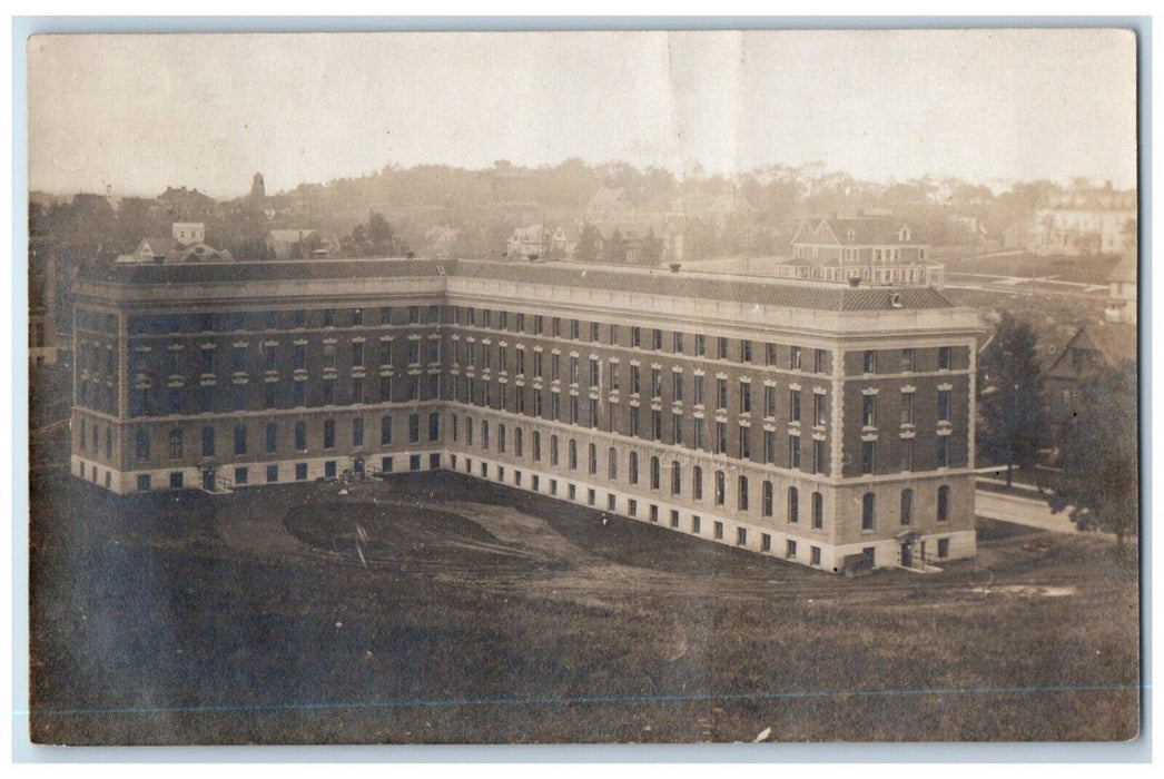 1907 Sims Hall Building View University Of Syracuse NY RPPC Photo Postcard