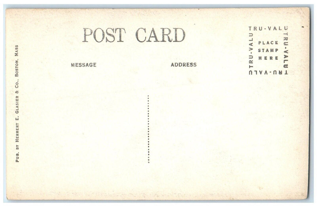c1920's Smedes Hall Entrance Saint Mary's School Raleigh NC RPPC Photo Postcard