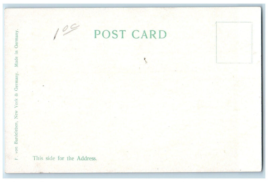 c1905 Hooker Monument Carriage Park Statue Boston Massachusetts Vintage Postcard