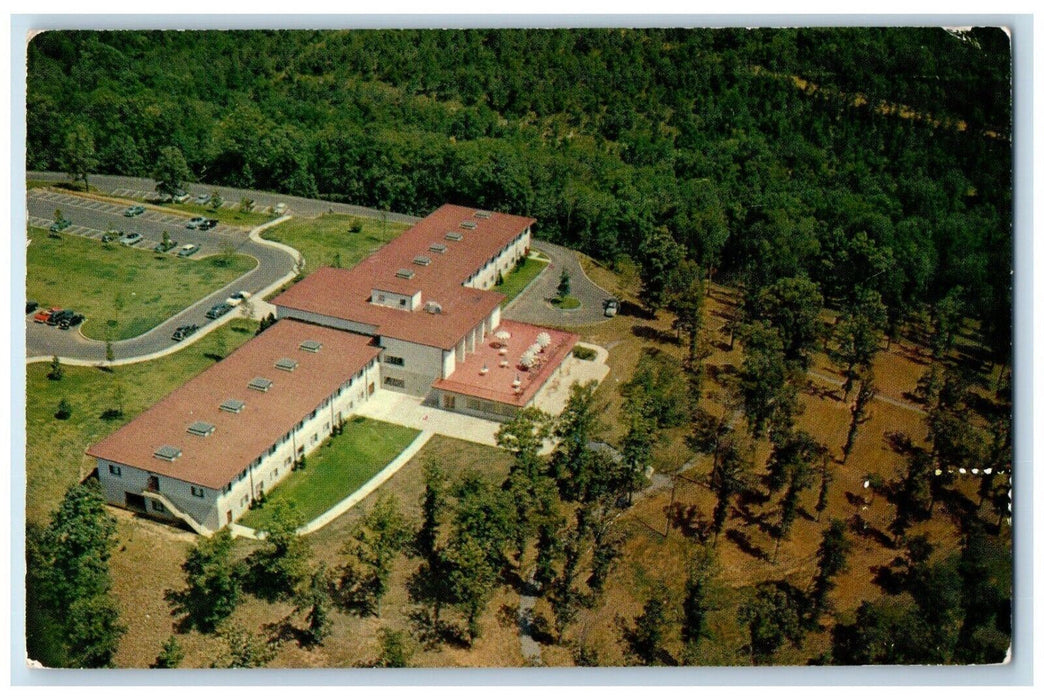 1961 Overlooking Kenlake Hotel Kentucky Lake State Park Hardin Kentucky Postcard