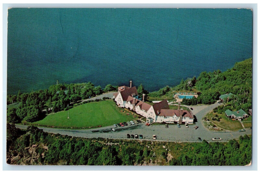 1971 Keltic Lodge Summer Resort Ingonish Beach Cabot Trail NS Canada Postcard