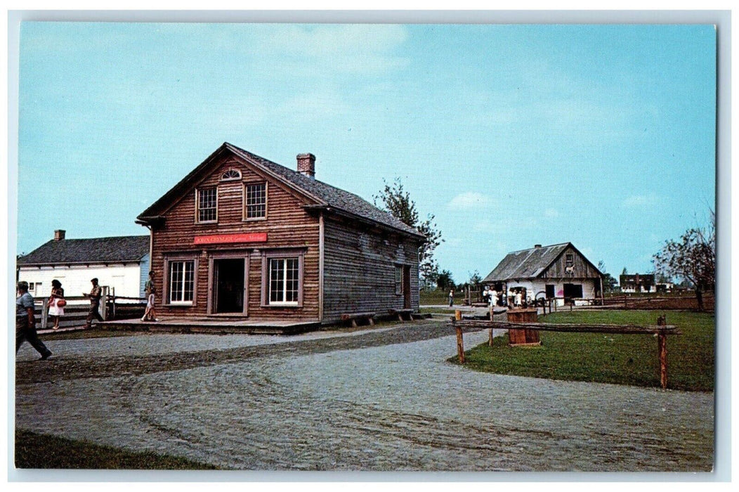 c1950's Crysler General Store Upper Canada Village Cornwall Canada Postcard