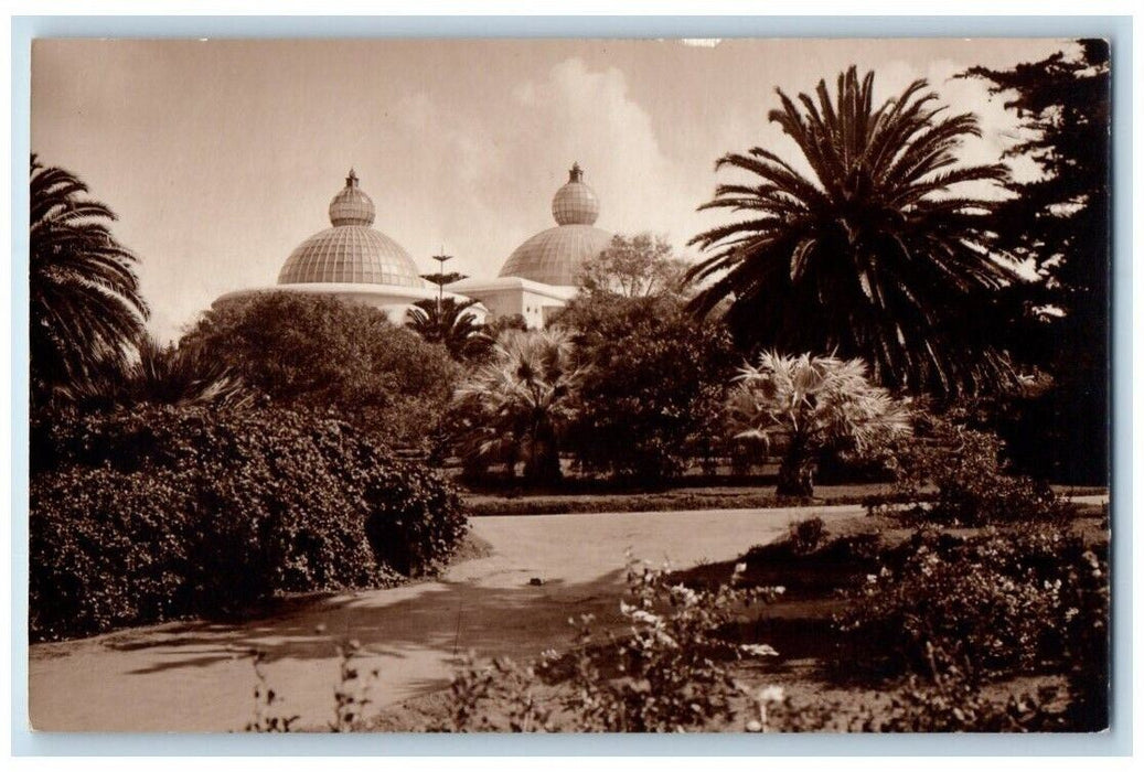 c1910s Raja Yoga College Domes Temple Of Peace Point Loma CA RPPC Photo Postcard