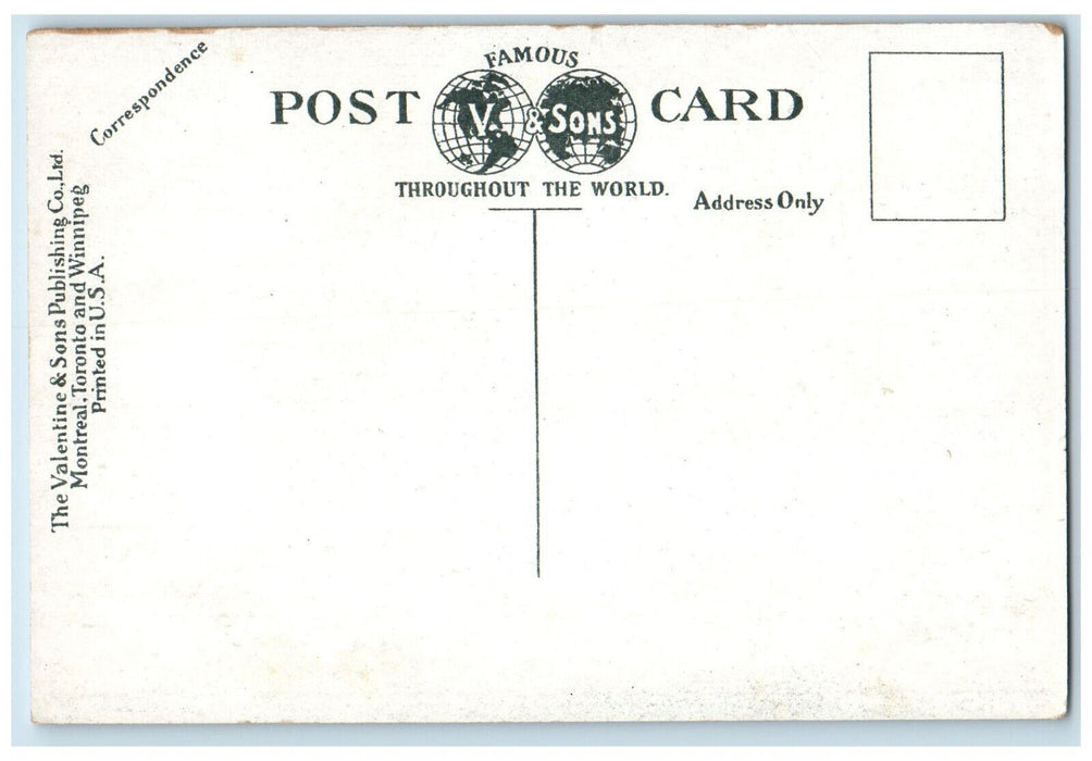c1920's The Cathedral St. Boniface Manitoba Canada Antique Unposted Postcard