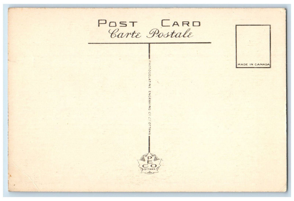 c1950's Refinery The Royal Canadian Mint from Lady Grey Drive Canada Postcard