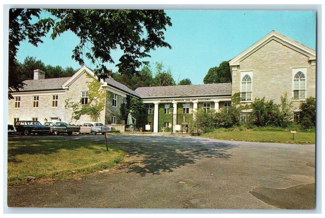 c1960 Bennington Museum Exterior Building Regional Bennington Vermont Postcard