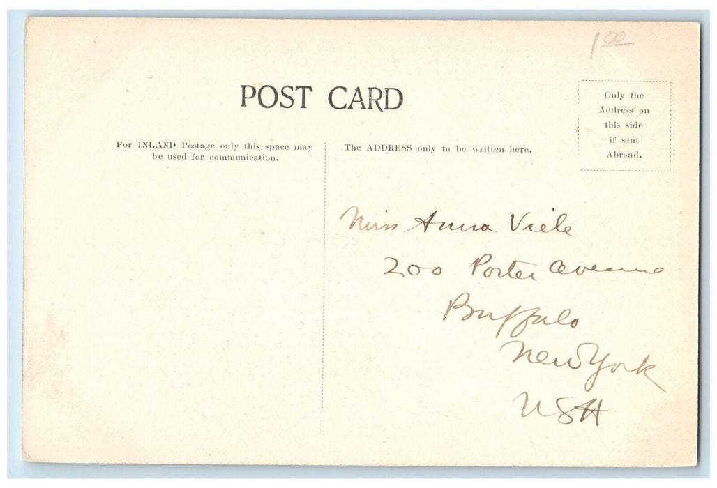 c1910 Parliament Building Ottawa Ontario Canada Posted Antique Postcard