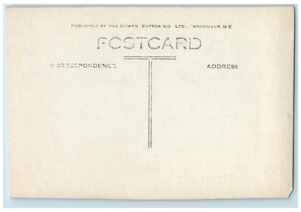 c1920's Mount Stephen Field View British Columbia Canada RPPC Photo Postcard