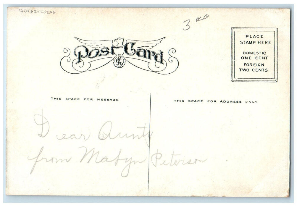 View Of State Capitol Of Michigan Building Lansing MI Advertising Postcard