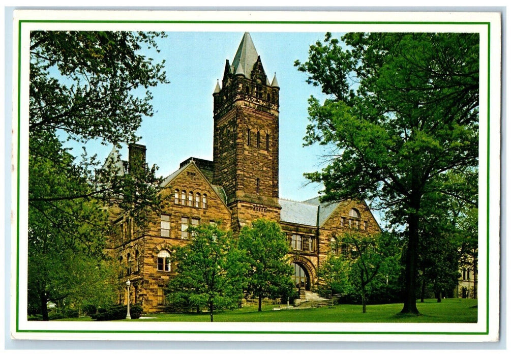 c1960 Gray Chapel Ohio Wesleyan University Exterior Field Delaware Ohio Postcard