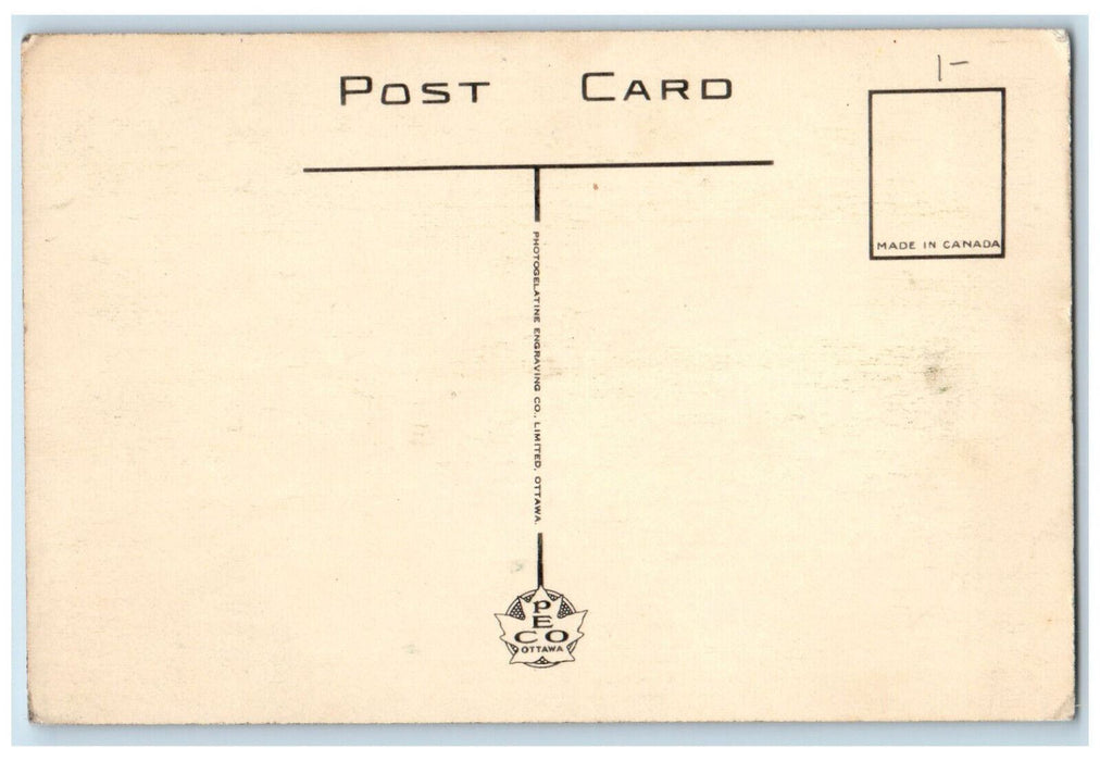 c1940's Baptist Church Kingston Ontario Canada Vintage Unposted Postcard